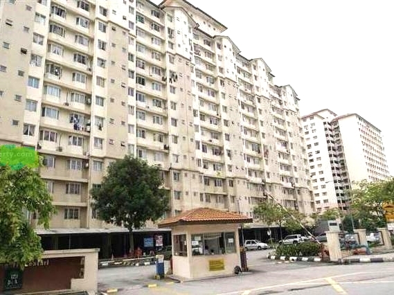Lestari Apartment Cheras, pool, 3biliks, stadium