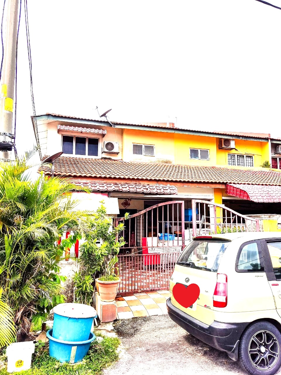 Taman Garing Utama Rawang, End lot, Double Storey
