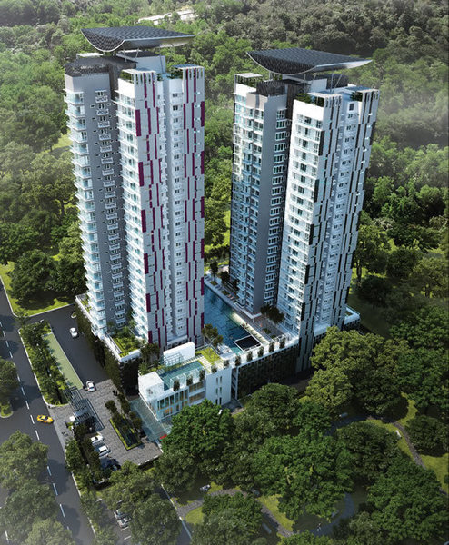 Duet Residence Kinrara Puchong, Freehold, Partlyfu