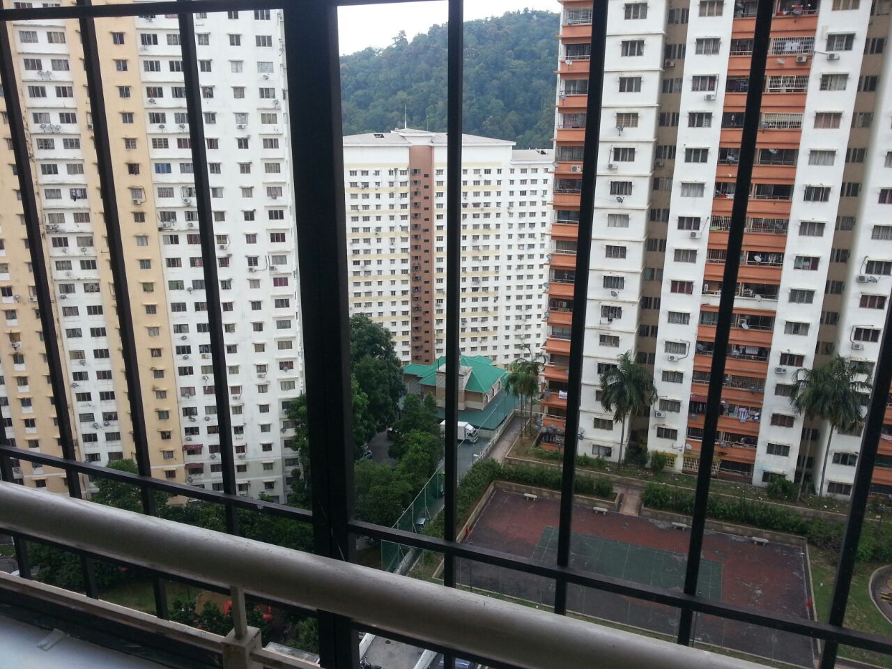 Flora Damansara Blk F new paint nice view - photo 3