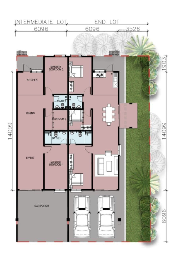 RUMAH SETERES SETINGKAT - photo 3