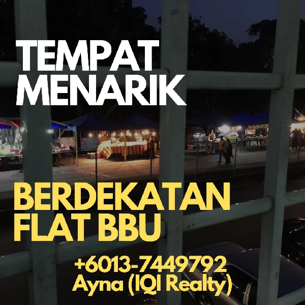 DEMAND TINGGI! FLAT 2 BILIK BERSIH TINGKAT 1 @ BANDAR BARU UDA JB - photo 4