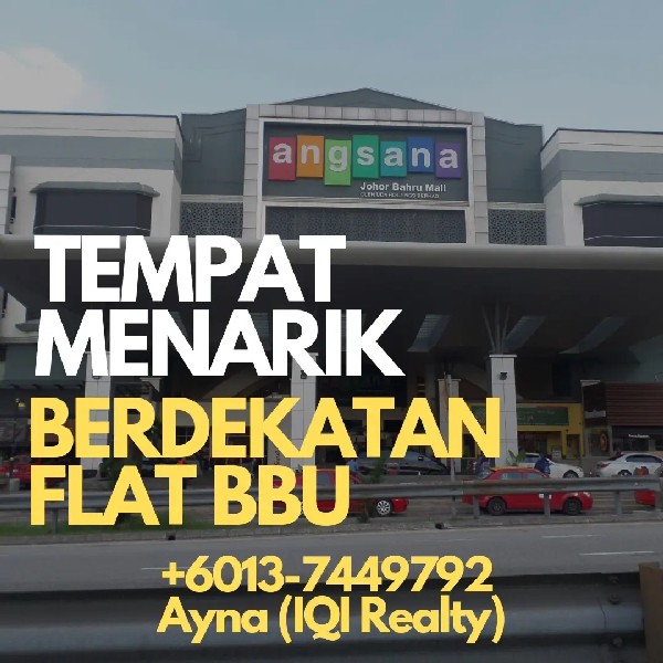 DEMAND TINGGI! FLAT 2 BILIK BERSIH TINGKAT 1 @ BANDAR BARU UDA JB - photo 5