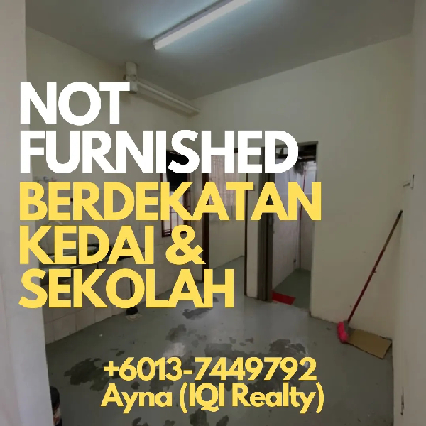 MURAH & SELESA! FLAT 3 BILIK TINGKAT 3 @ TAMAN TAMPOI UTAMA - photo 3
