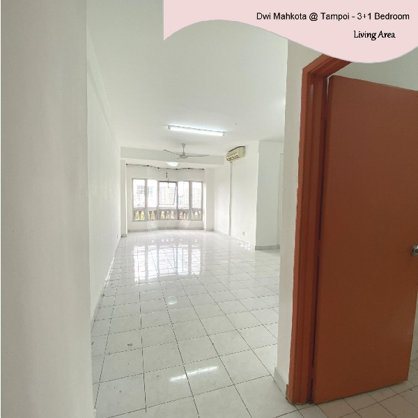 MURAH, LUAS & SELESA! APARTMENT TINGGI 4 BILIK @ DWI MAHKOTA TAMPOI - photo 10