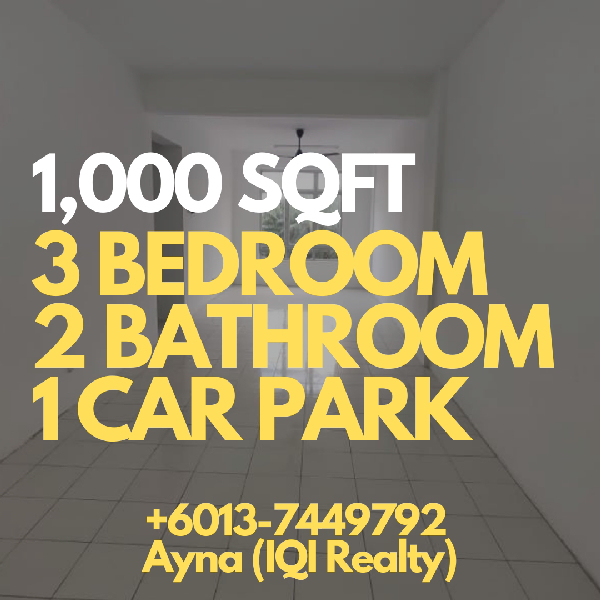 MURAH, SELESA & MEWAH! APARTMENT CANTIK 3 BILIK @ APARTMENT TAMAN PULAI MUTIARA - photo 2