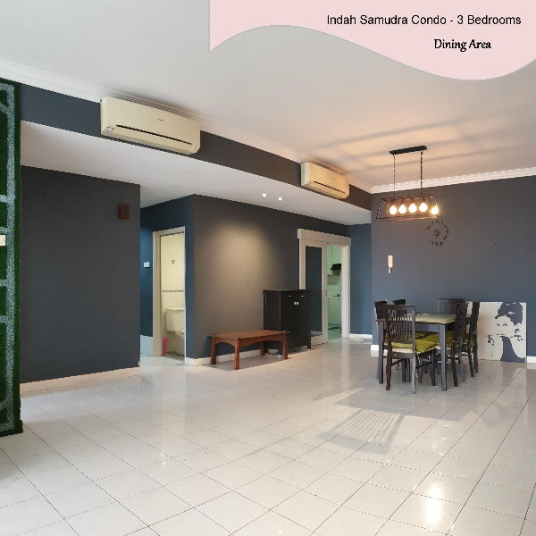 CONDO MEWAH TERDEKAT DENGAN JB! CANTIK SIAP RENOVATE! TINGKAT 24 ADA 3 BILIK @ INDAH SAMUDERA CONDO, - photo 4