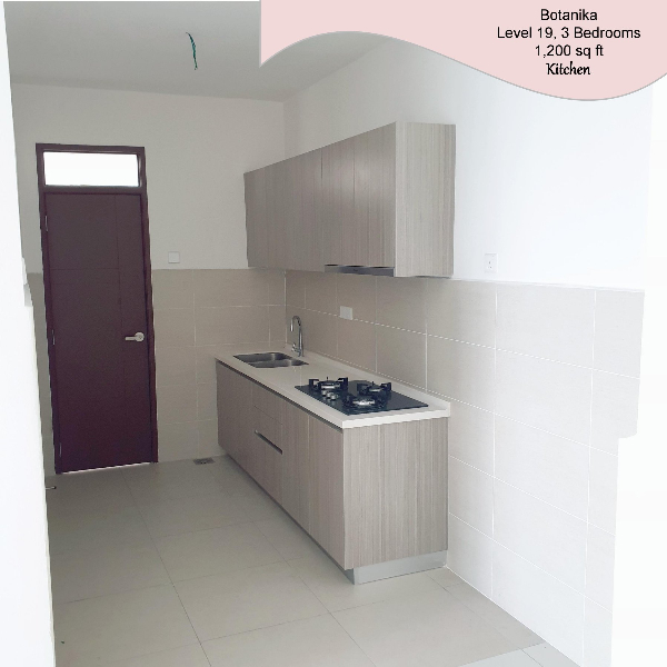 MURAH! APARTMENT MEWAH TINGKAT 19 ADA 3 BILIK DEKAT DENGAN BANDAR JB PARTIALLY FURNISHED @ BOTANIKA, - photo 6