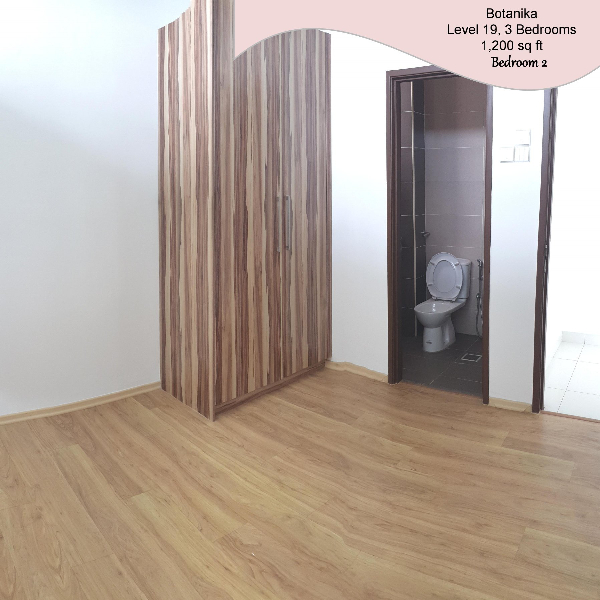 MURAH! APARTMENT MEWAH TINGKAT 19 ADA 3 BILIK DEKAT DENGAN BANDAR JB PARTIALLY FURNISHED @ BOTANIKA, - photo 10