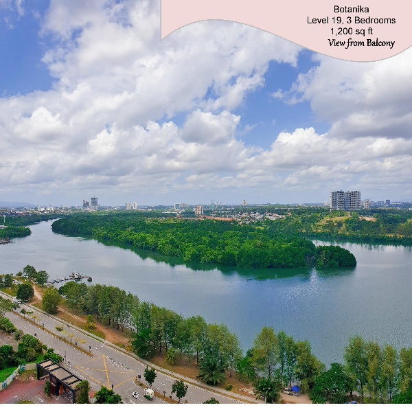 MURAH! APARTMENT MEWAH TINGKAT 19 ADA 3 BILIK DEKAT DENGAN BANDAR JB PARTIALLY FURNISHED @ BOTANIKA, - photo 12