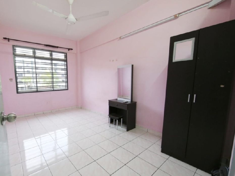 MURAH & MEWAH! PANGSAPURI CANTIK & LUAS ADA 3 BILIK @ MELANA APARTMENT, TAMAN U, SKUDAI - photo 4