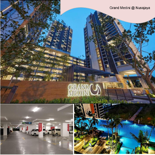 CONDO MEWAH! TINGKAT 13 ADA 3 BILIK & 2 BILIK AIR PARTIALLY FURNISHED @ GRAND MEDINI, ISKANDAR PUTER - photo 3