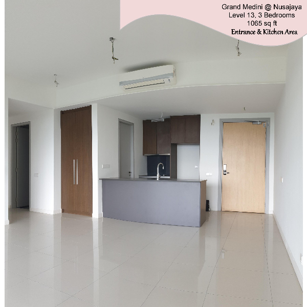 CONDO MEWAH! TINGKAT 13 ADA 3 BILIK & 2 BILIK AIR PARTIALLY FURNISHED @ GRAND MEDINI, ISKANDAR PUTER - photo 4