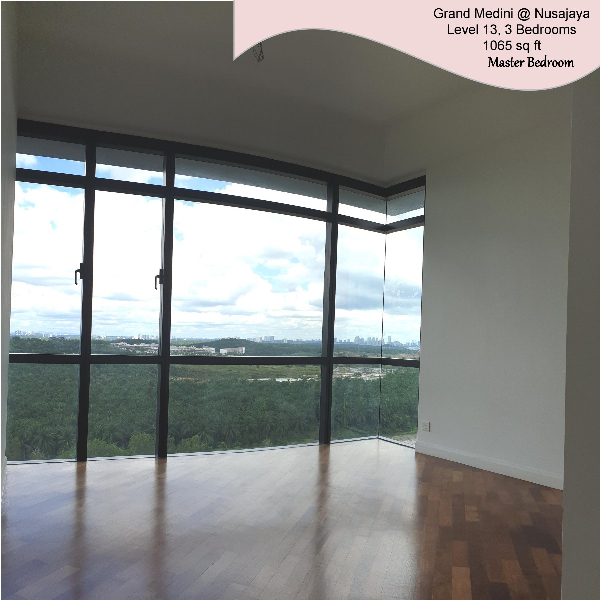 CONDO MEWAH! TINGKAT 13 ADA 3 BILIK & 2 BILIK AIR PARTIALLY FURNISHED @ GRAND MEDINI, ISKANDAR PUTER - photo 7