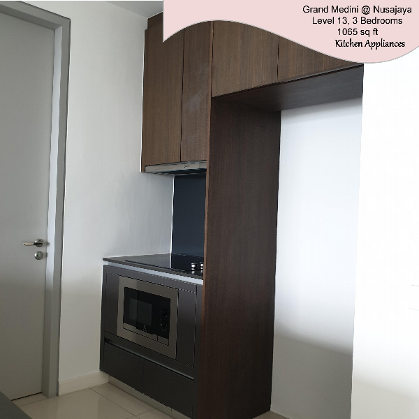 CONDO MEWAH! TINGKAT 13 ADA 3 BILIK & 2 BILIK AIR PARTIALLY FURNISHED @ GRAND MEDINI, ISKANDAR PUTER - photo 8