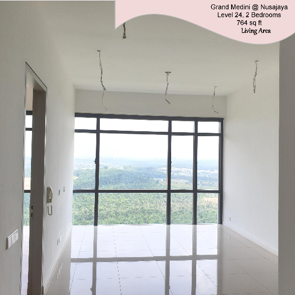 CONDO MEWAH! TINGKAT 24 ADA 2 BILIK & 2 BILIK AIR PARTIALLY FURNISHED @ GRAND MEDINI, ISKANDAR PUTER - photo 3
