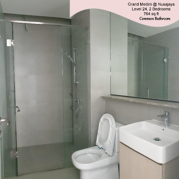 CONDO MEWAH! TINGKAT 24 ADA 2 BILIK & 2 BILIK AIR PARTIALLY FURNISHED @ GRAND MEDINI, ISKANDAR PUTER - photo 6
