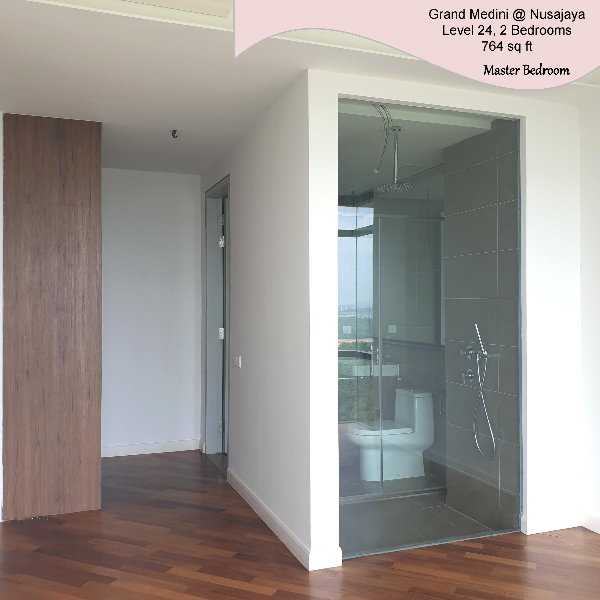 CONDO MEWAH! TINGKAT 24 ADA 2 BILIK & 2 BILIK AIR PARTIALLY FURNISHED @ GRAND MEDINI, ISKANDAR PUTER - photo 7