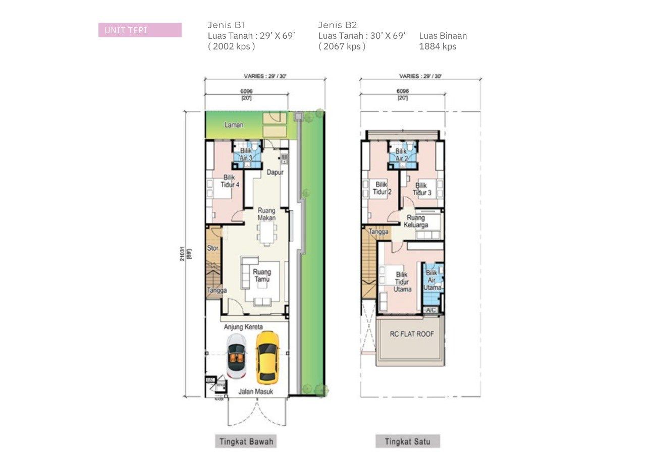 PROJECT BARU TERES 2 TNGKT DESIGN MODERN JLN KEBUN - photo 3