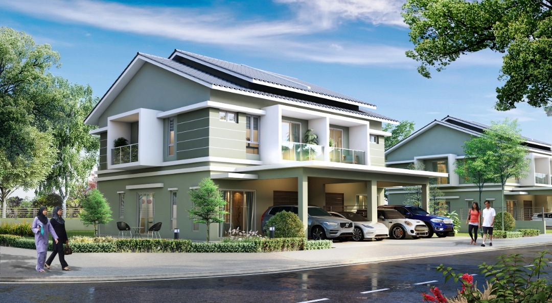 Double Storey Semi-D House, Sg Merab Bangi Putraja