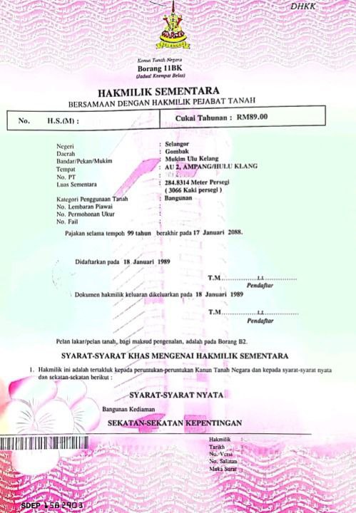 Corner Lot 3066sqft Tapak Rumah Siap Pelan Keramat - photo 2