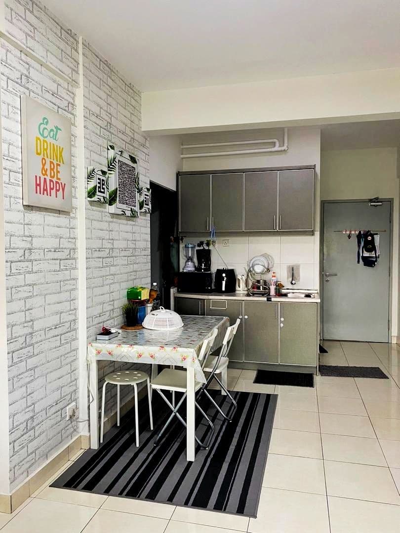 APARTMENT SURIA IXORA SETIA ALAM PARTLY FURNISHH - photo 5