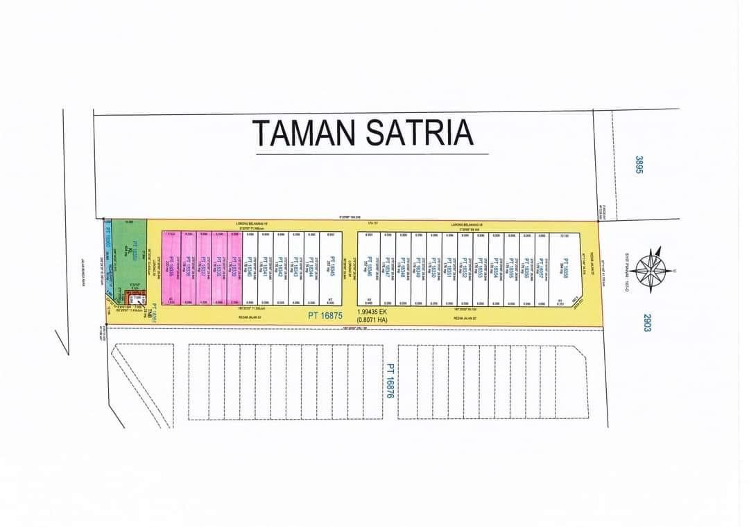 Teres Setingkat 20x95, Taman Satria TPG - photo 2