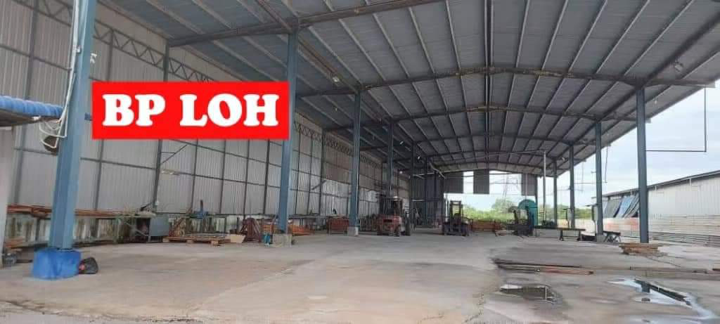 Juru Big land with workshop factory for Rent