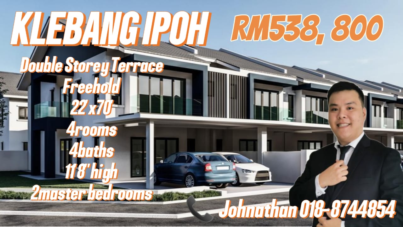 New Freehold Double Storey  Klebang Ipoh - photo 2