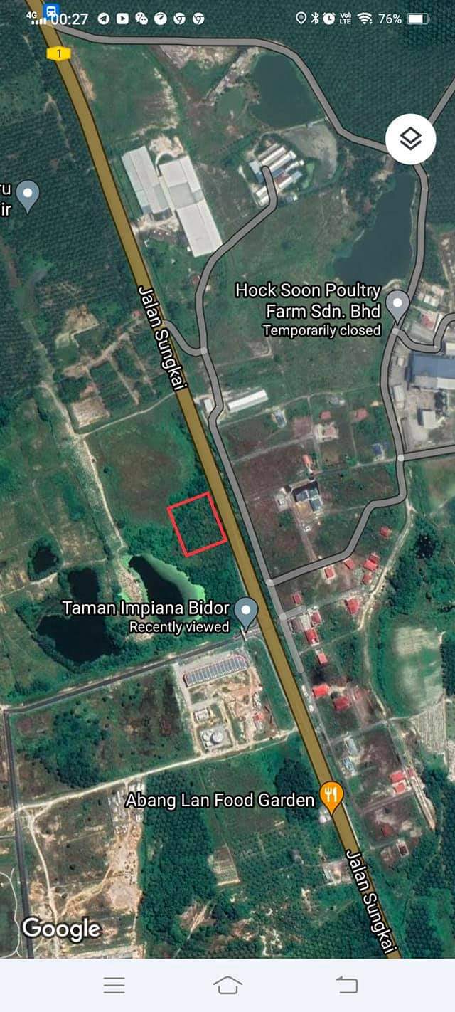 Bidor Residential Land for sell Jln Sungkai - photo 1