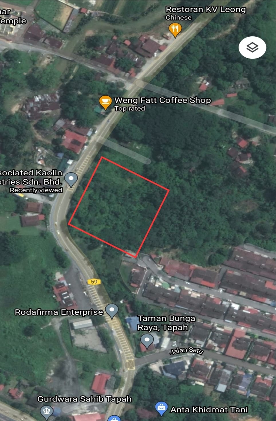 Tapah Jalan Pahang Agriculture Land Freehold