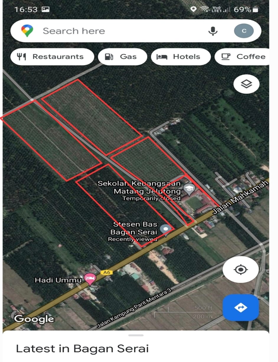 Bagan Serai 48 Acres Palm Oil Land for sale - photo 1