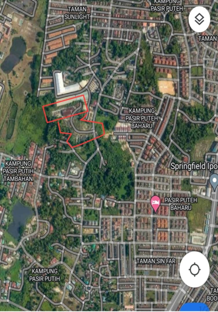 Ipoh Pasir Puteh Agri Land for sale