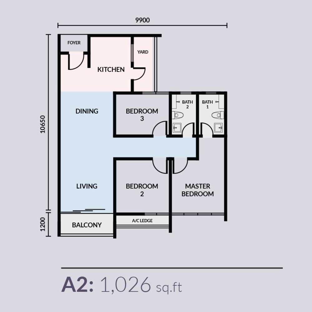 SkyVilla at Puchong Below Market 244k - photo 4