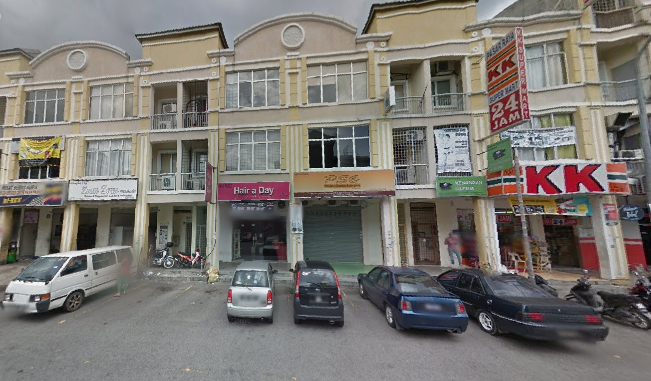 Shop Kajang Bangi Jalan Reko next to econsave