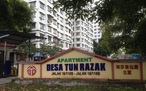 Desa Tun Razak Apt 650sf 2R1B BF, Cheras