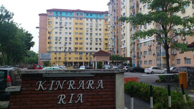 Kinrara Ria Apt 815sf 3R2B LH, Tmn Kinrara Puchong