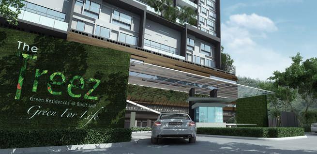 The Treez 1400sf 3R2B FF, Bukit Jalil