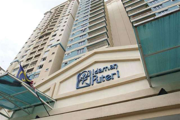Idaman Puteri Condo 1431sf 4R3B FH Corner, Setapak