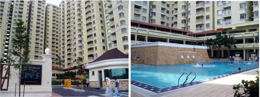PV 5 Condo 1272sf 4R2B FF , Setapak