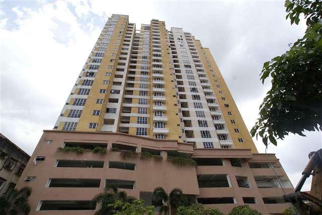 Sri Emas Condo 850sf 2R2B FF, Bukit Bintang