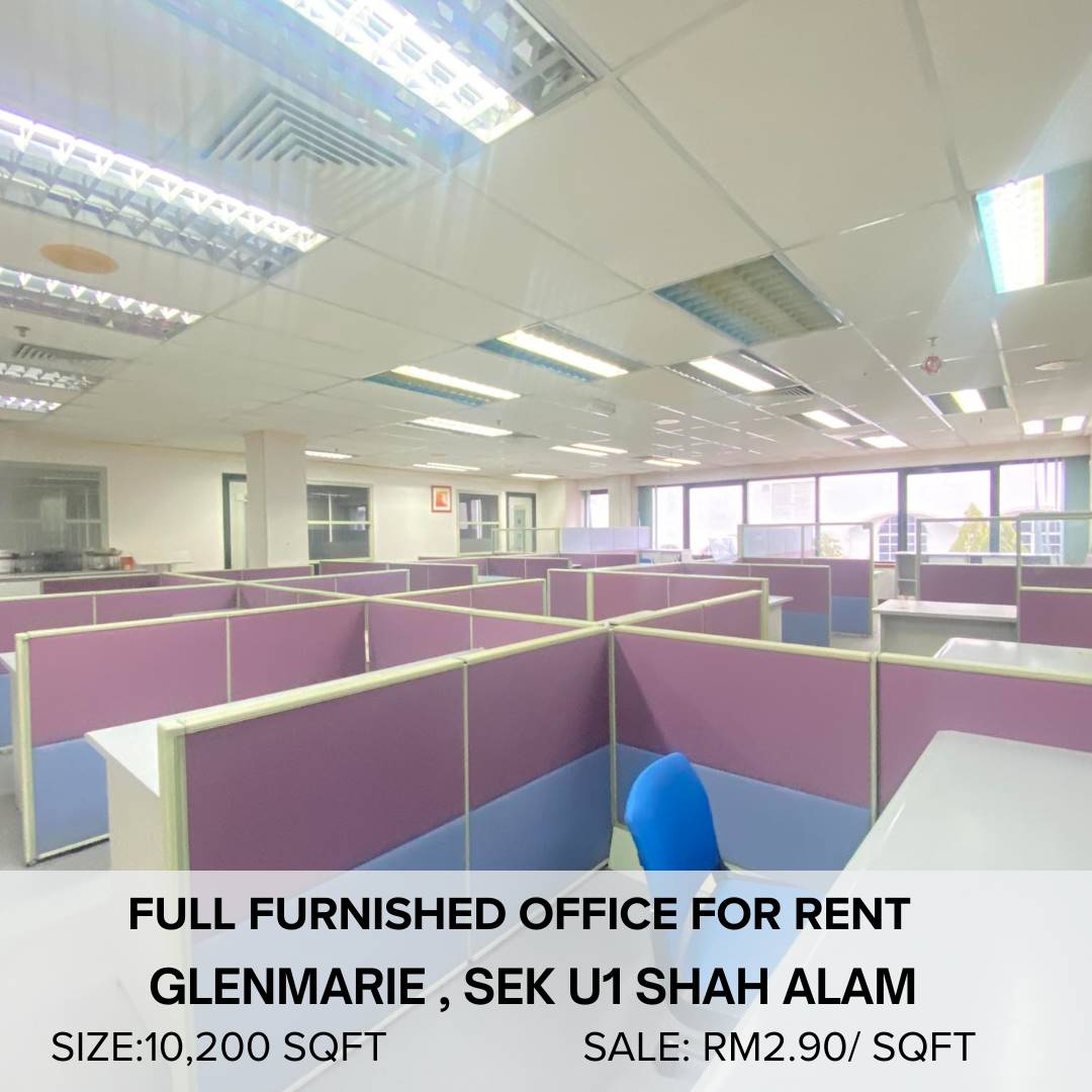 10200sf Full Furnished Office Glenmarie by Emily - photo 2
