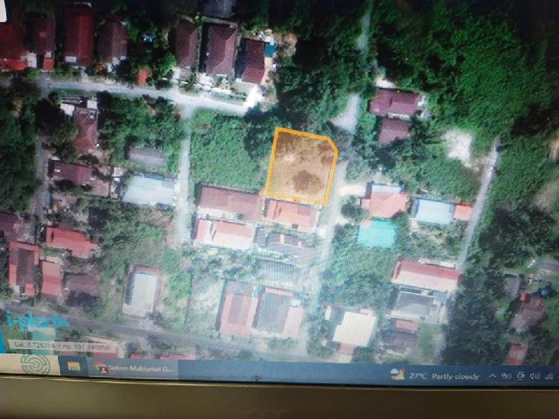 (Corner lot) Tanah Kediaman Di Tanah Hitam Chemor Untuk Dijual  - photo 2