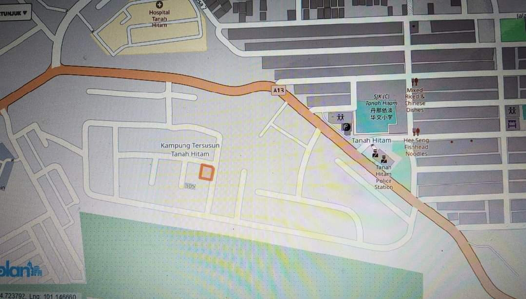 (Corner lot) Tanah Kediaman Di Tanah Hitam Chemor Untuk Dijual  - photo 3