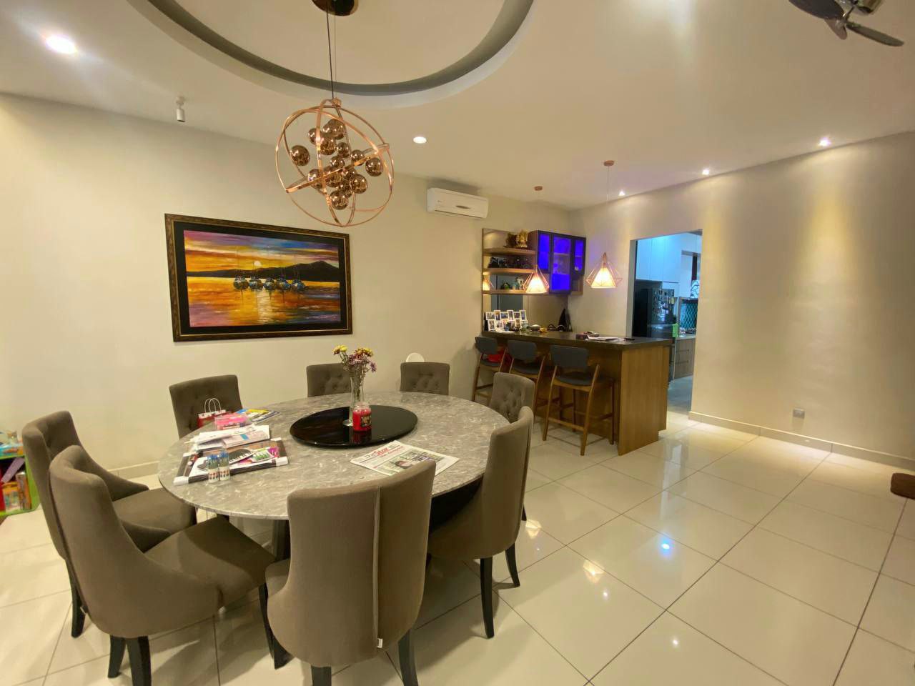 Partially Furnished 2 Storey Superlink Tari 3, Ala - photo 4