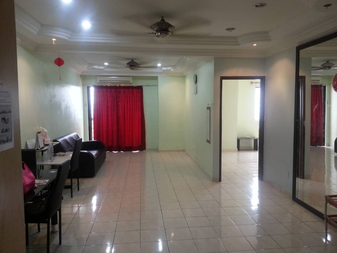 Bougainvilla,Segambut,Partly Furnished Apartment