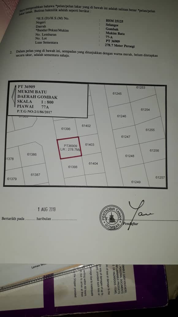 Tanah Lot Banglo 3000sqft rm106sqft Kepong Gombak - photo 4