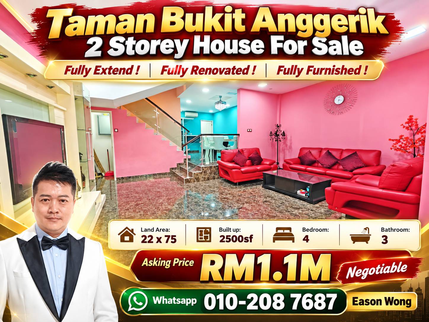 Latest listing in Kuala Lumpur