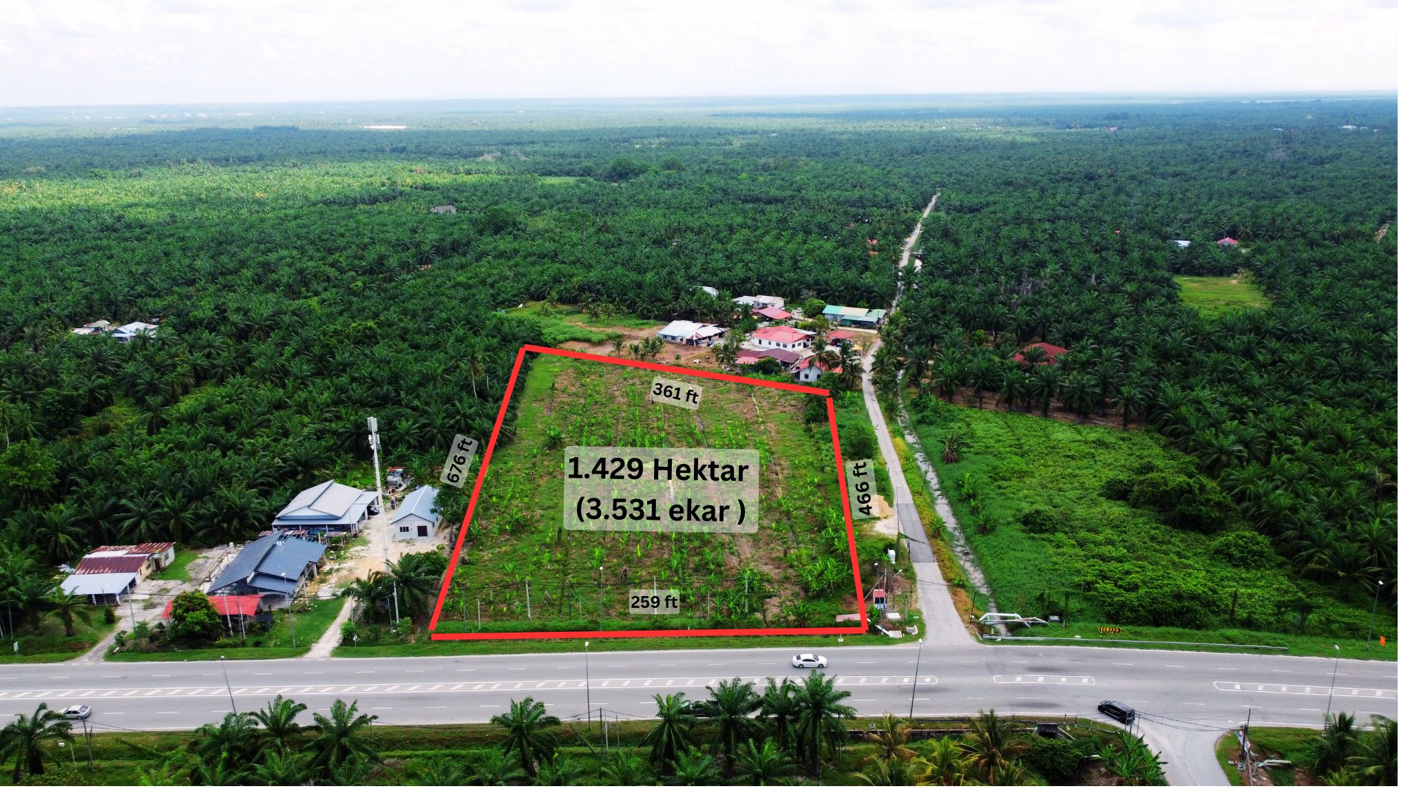 Tanah Tepi Jalan Utama Kuala Selangor, Tanjung Kar - photo 3