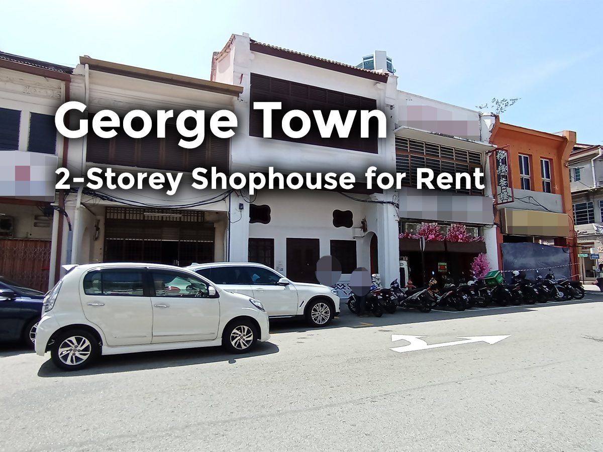 Georgetown 2-Storey Shophouse for Rent